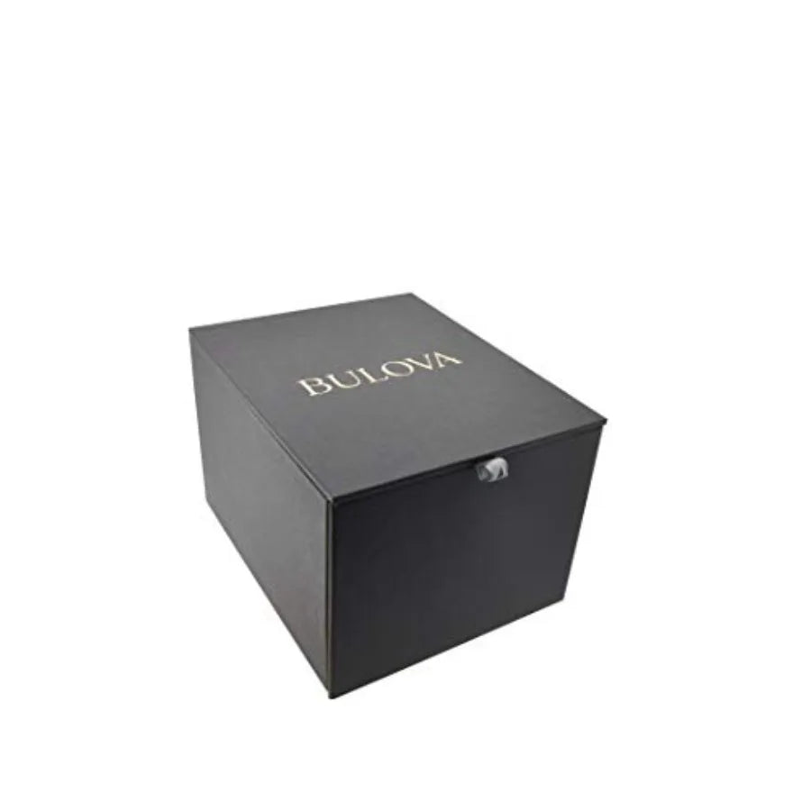 Bulova Men's 3-Hand Calendar Date Quartz Watch, Patterned Dial, 38mm Style: 96B015