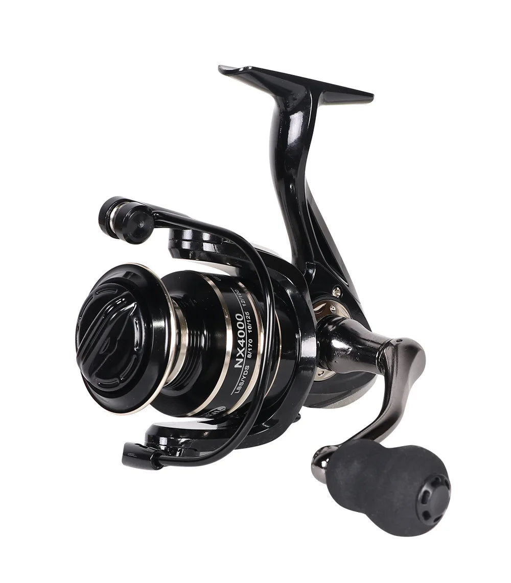 Full Metal Spinning Fishing Reel 1000 2026 3000 4000 5000 6000 7000 Series Eva Comfortable Grip Thickened Line Roller Smooth Lon