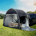 SUV Rear Tent Large Camping Tent Beach Tent Sturdy and Durable 210D Oxford Cloth Tent UV Blocking Tent Waterproof Tent 118in*59in*78.8in