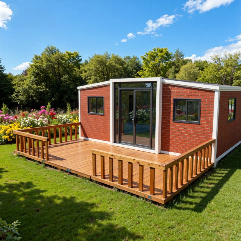 Prefab Folding Room Container House 2 4 Bedroom Modern Tiny House 20ft 40ft Expandable Mobile Office For Outdoor Hotels Villas