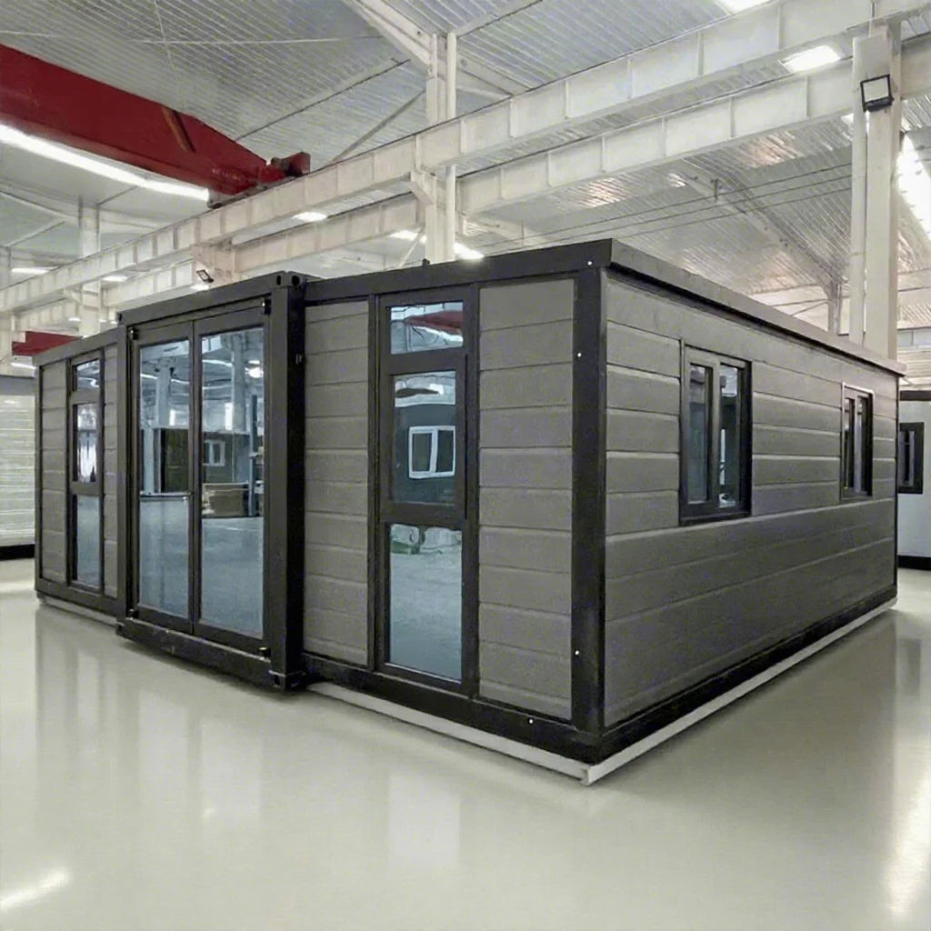 Customized 20Ft 40Ft 2 Bedroom Prefabricated Container House Luxury Mobile Expandable Container Houses Wooden House Tiny House