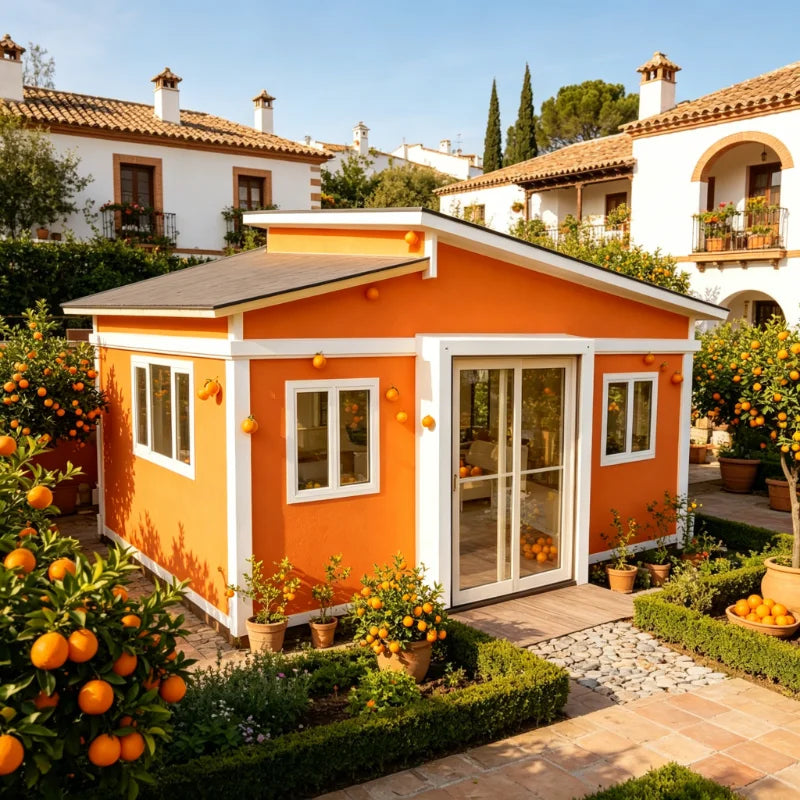 Customized Prefabricated Container House  2 3 Bedrooms Luxury T Tiny Home  20ft 40ft Portable Modular Mobile Garden Rooms