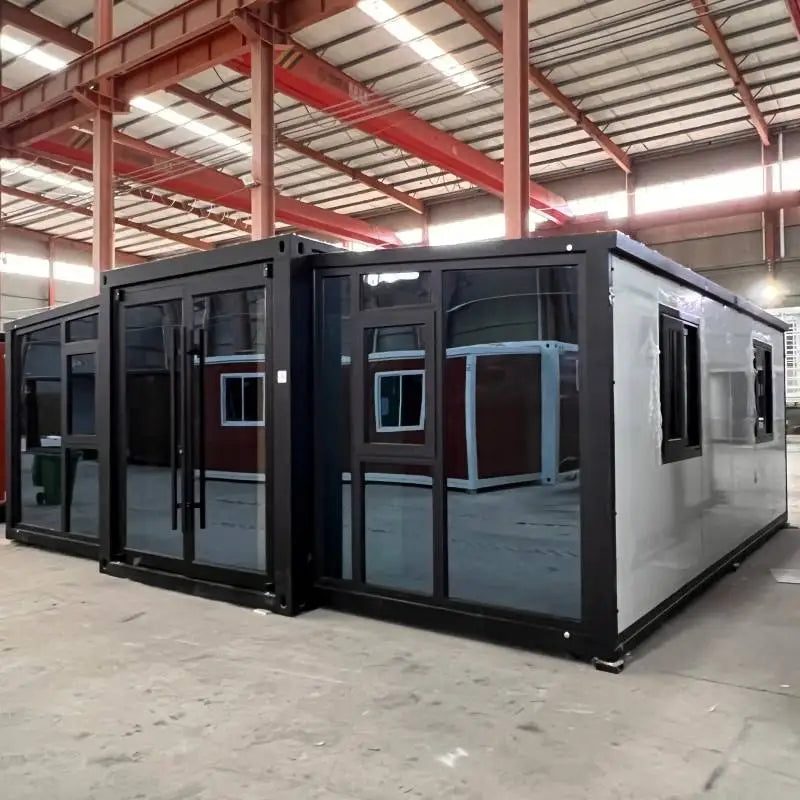 Customized Prefabricated Container House  2 3 Bedrooms Luxury T Tiny Home  20ft 40ft Portable Modular Mobile Garden Rooms