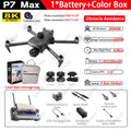 P7 MAX Professional Drone 3-axis Gimbal Digital Image Transmission Obstacle Avoidance Built-in Air Drop Device Screen Controll