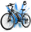Electric Bike for Adults, 1500W Peak Mountain Ebike with 25 MPH, 65 Miles Range, 1-7 Speeds, 48V 10Ah Removable Battery 26" Ebik