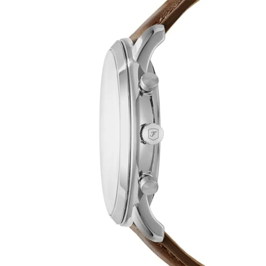 Fossil Men's Watch, Neutra Quartz Stainless Steel Chrograph Watch for Men