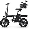 Electric Bike for Adults and Teens, 14" Folding E Bikes, 650W/1500W Peak Motor, 48V 499Wh/768Wh Removable Battery,Customized
