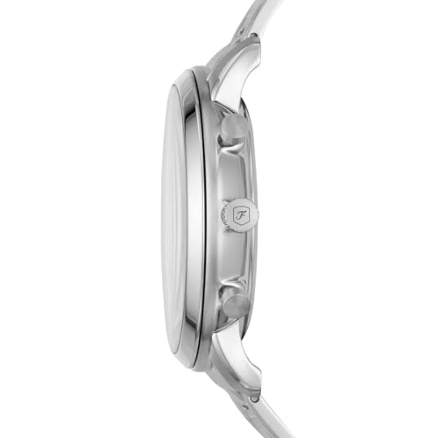 Fossil Men's Watch, Neutra Quartz Stainless Steel Chrograph Watch for Men