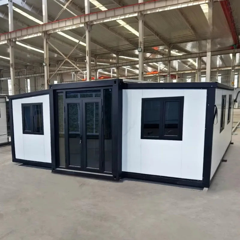 Prefab Folding Room Container House 2 4 Bedroom Modern Tiny House 20ft 40ft Expandable Mobile Office For Outdoor Hotels Villas