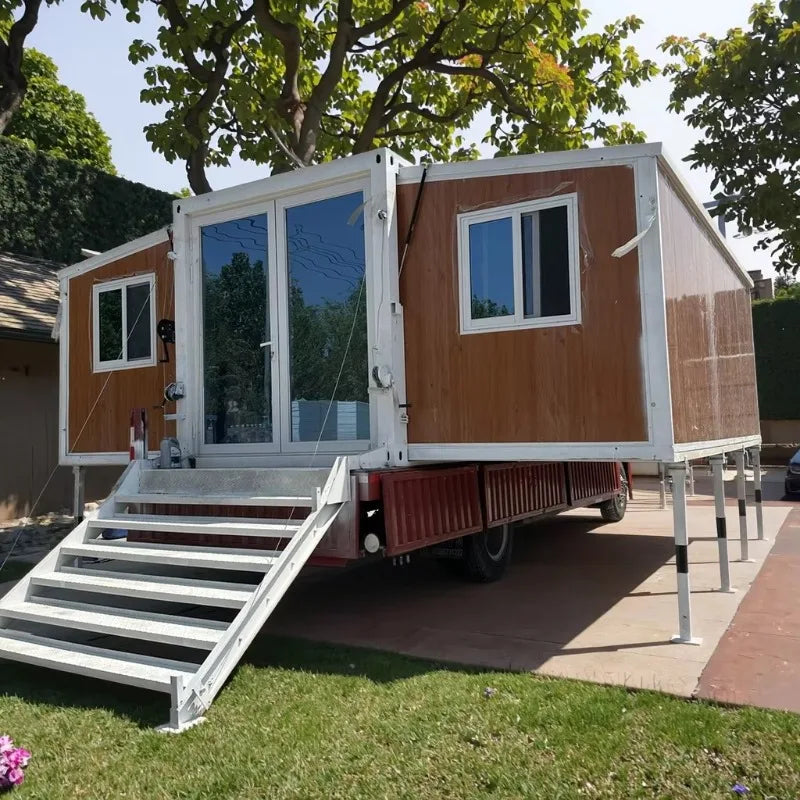 Prefab Folding Room Container House 2 4 Bedroom Modern Tiny House 20ft 40ft Expandable Mobile Office For Outdoor Hotels Villas