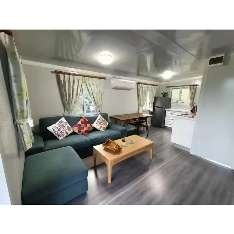 40ft Expandable Container House Modular Container House with Customized Color Tiny Homes 2 Bed Room Ready to Ship