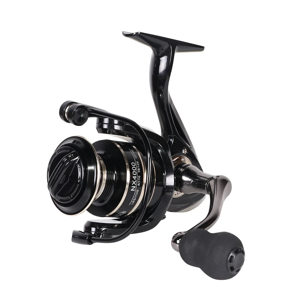 Full Metal Spinning Fishing Reel 1000 2026 3000 4000 5000 6000 7000 Series Eva Comfortable Grip Thickened Line Roller Smooth Lon