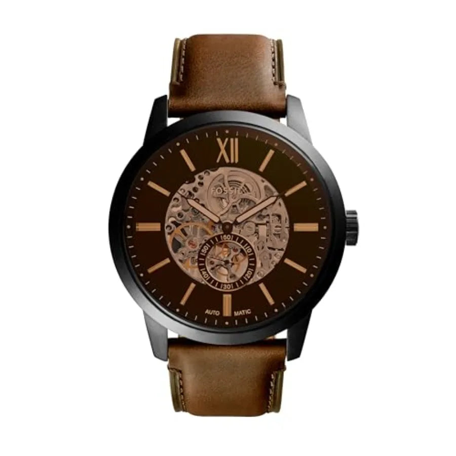 Fossil Men's Watch, Townsman Automatic Stainless Steel Watch for Men