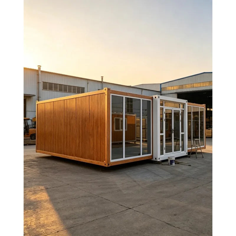 40ft Expandable Container House Modular Container House with Customized Color Tiny Homes 2 Bed Room Ready to Ship