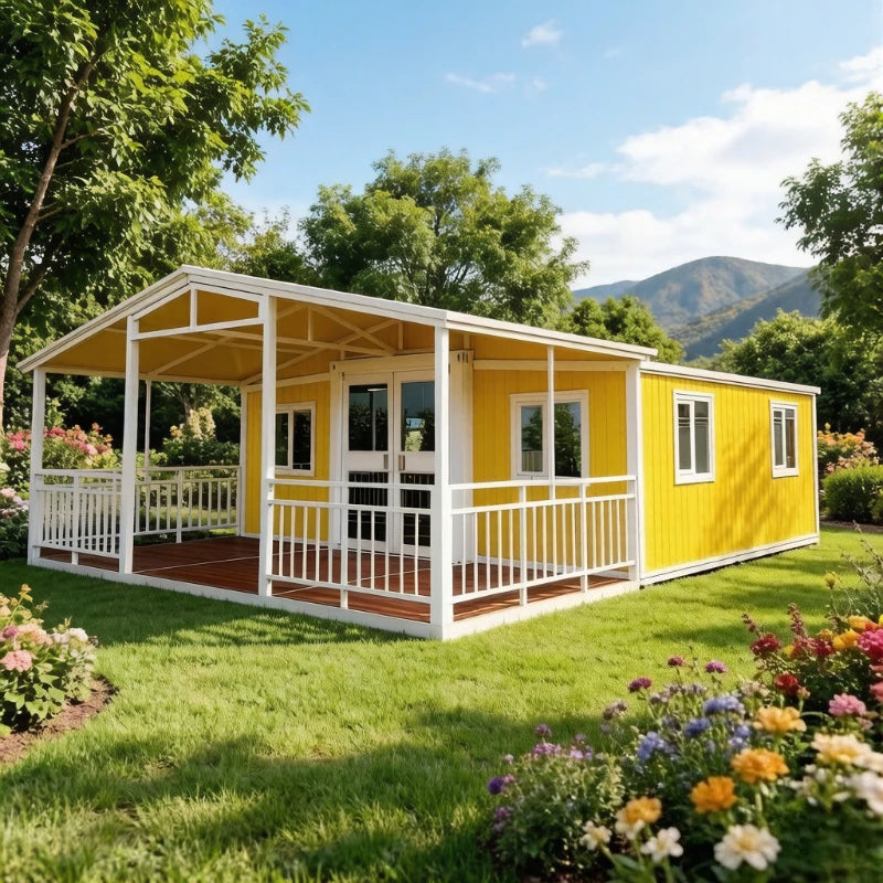 Prefabricated Homes 2 3 Bedroom Forest Cabin Prefab Mobile Tiny House Home Expandable Container House 20ft 40ft Folding Room