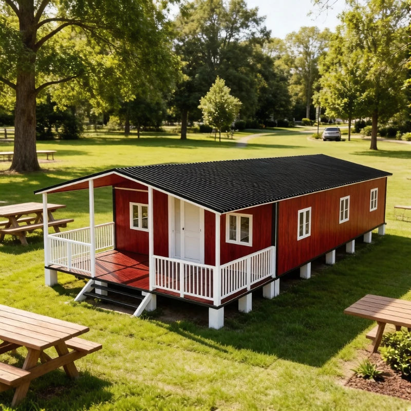 Prefabricated Homes 2 3 Bedroom Forest Cabin Prefab Mobile Tiny House Home Expandable Container House 20ft 40ft Folding Room