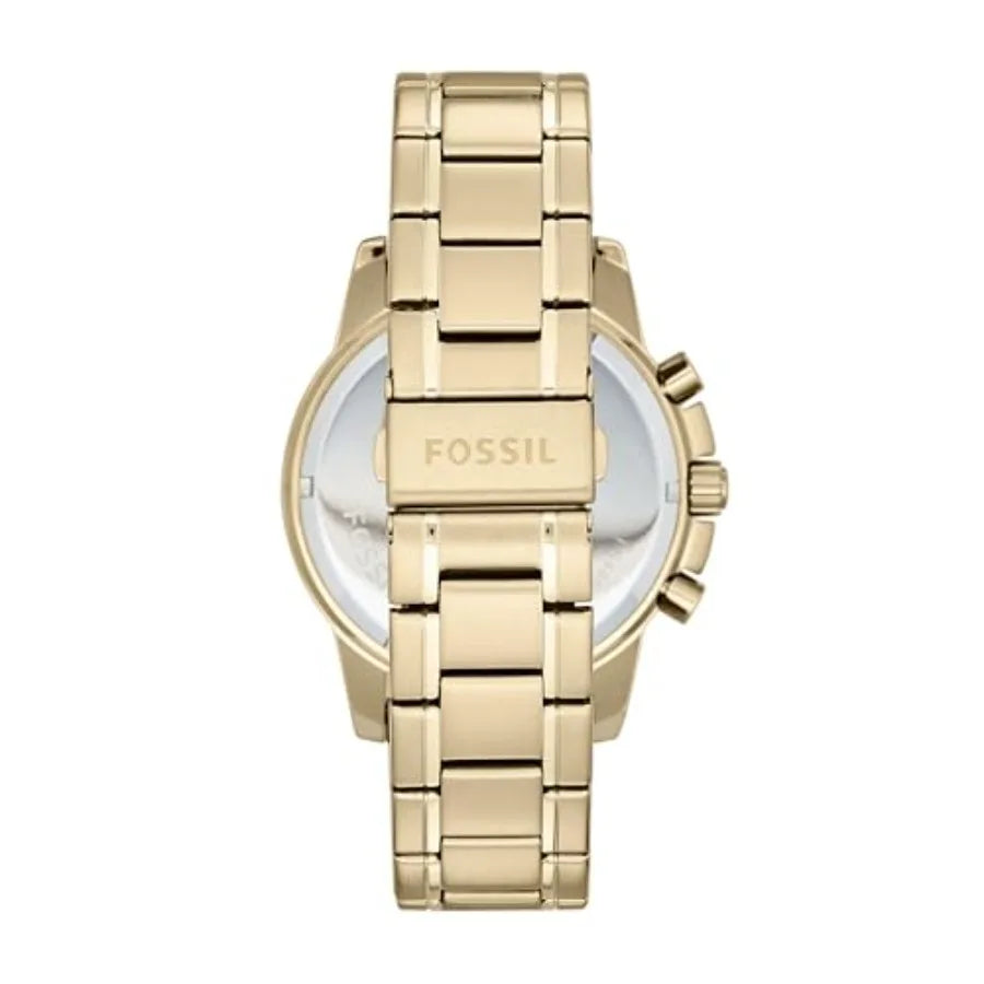 Fossil Men's Watch, Dean Quartz Stainless Steel Chrograph Watch for Men