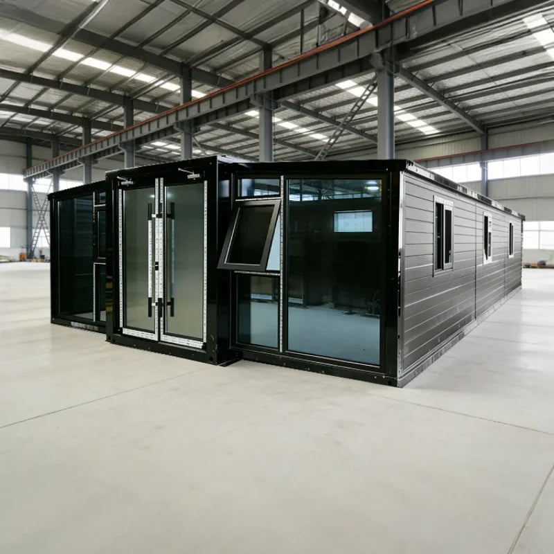 Customized 20Ft 40Ft 2 Bedroom Prefabricated Container House Luxury Mobile Expandable Container Houses Wooden House Tiny House