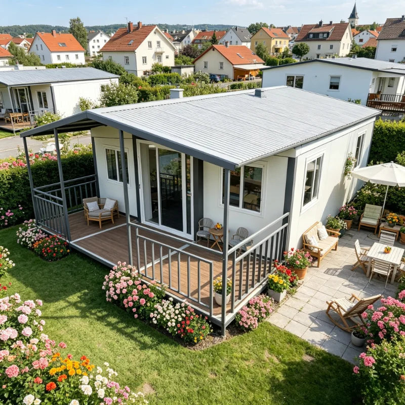 Customized 20Ft 40Ft 2 Bedroom Prefabricated Container House Luxury Mobile Expandable Container Houses Wooden House Tiny House