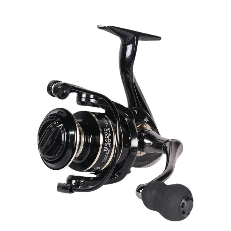 Full Metal Spinning Fishing Reel 1000 2026 3000 4000 5000 6000 7000 Series Eva Comfortable Grip Thickened Line Roller Smooth Lon