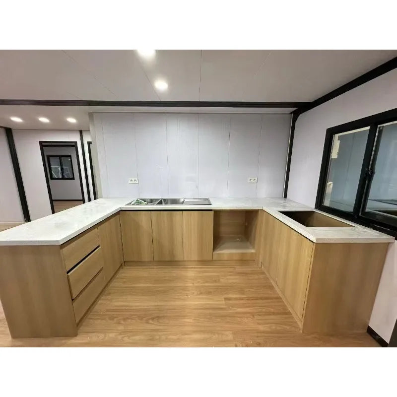 40ft Expandable Container House Modular Container House with Customized Color Tiny Homes 2 Bed Room Ready to Ship