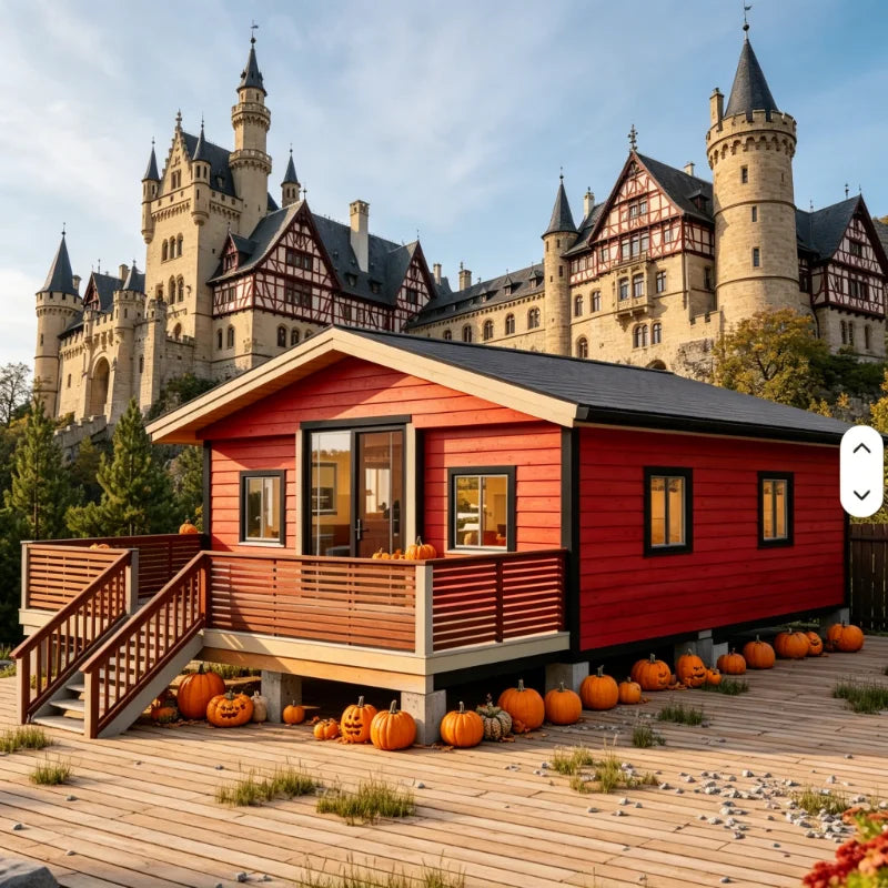 Customized Prefabricated Container House  2 3 Bedrooms Luxury T Tiny Home  20ft 40ft Portable Modular Mobile Garden Rooms