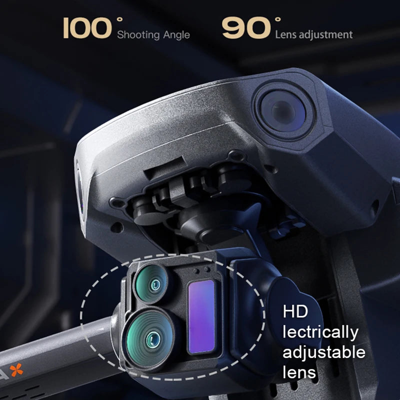 P7 MAX Professional Drone 3-axis Gimbal Digital Image Transmission Obstacle Avoidance Built-in Air Drop Device Screen Controll