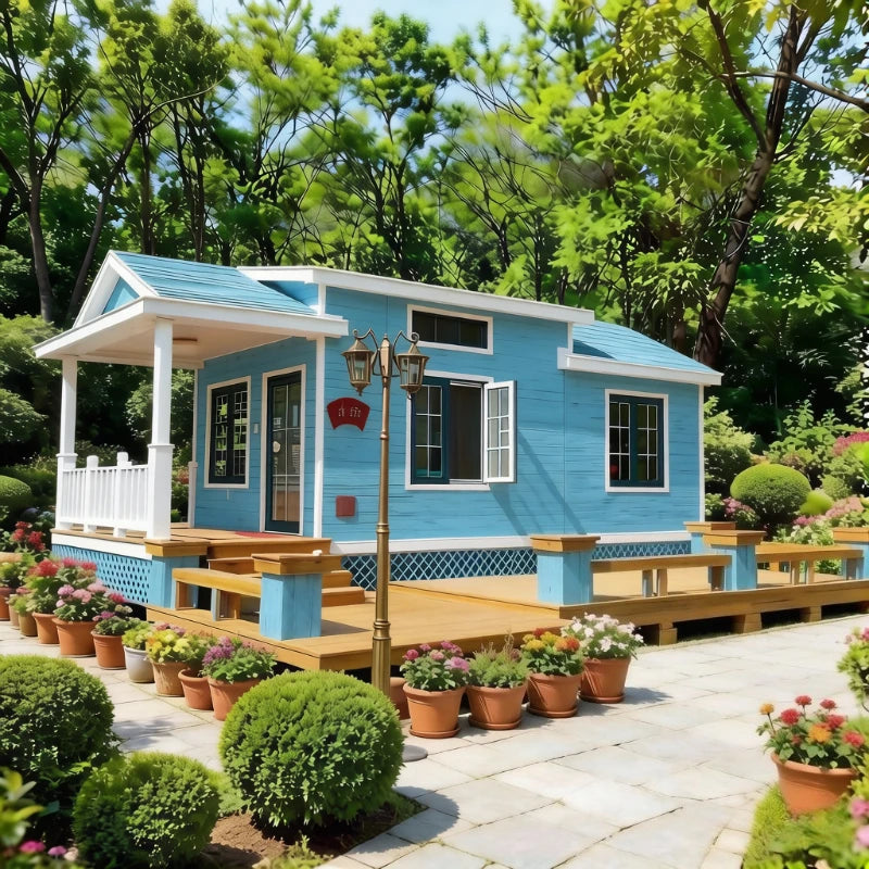 20ft 40ft Expandable Container House 2 3 Bedroom Folding Room Portable Modular Home Foldable Tiny House Villa Courtyard Cabins
