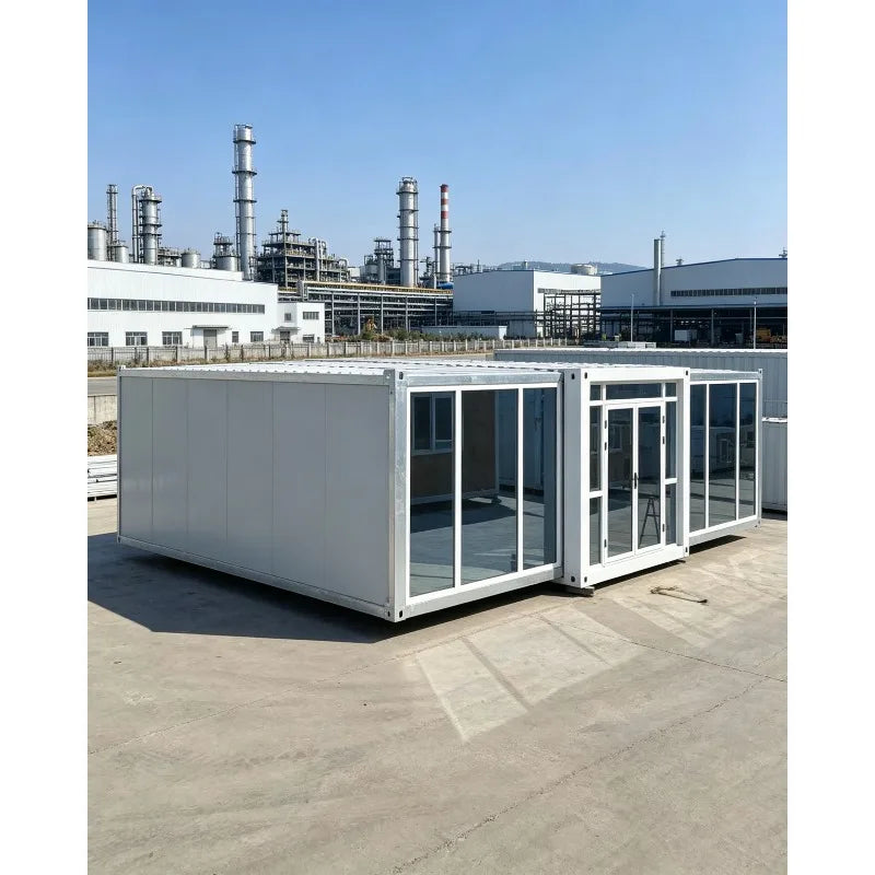40ft Expandable Container House Modular Container House with Customized Color Tiny Homes 2 Bed Room Ready to Ship