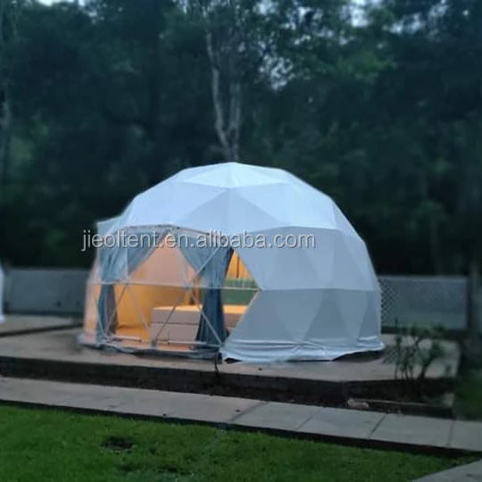 Modern Luxury Dome Tent,Waterproof Transparent PVC Fabric,6m Aluminum Poles Canvas Tent,Outdoor Resort Airbnb Glamping Shelter