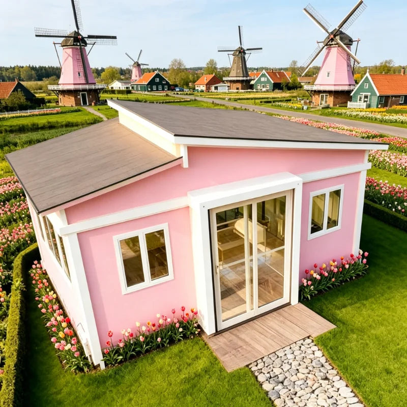 Customized Prefabricated Container House  2 3 Bedrooms Luxury T Tiny Home  20ft 40ft Portable Modular Mobile Garden Rooms