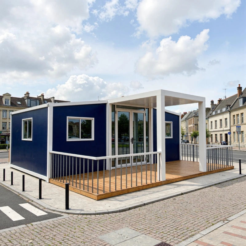 Prefab Folding Room Container House 2 4 Bedroom Modern Tiny House 20ft 40ft Expandable Mobile Office For Outdoor Hotels Villas