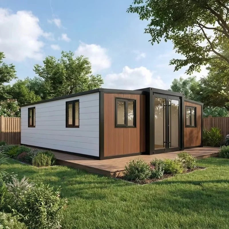 Customized Prefabricated Container House  2 3 Bedrooms Luxury T Tiny Home  20ft 40ft Portable Modular Mobile Garden Rooms