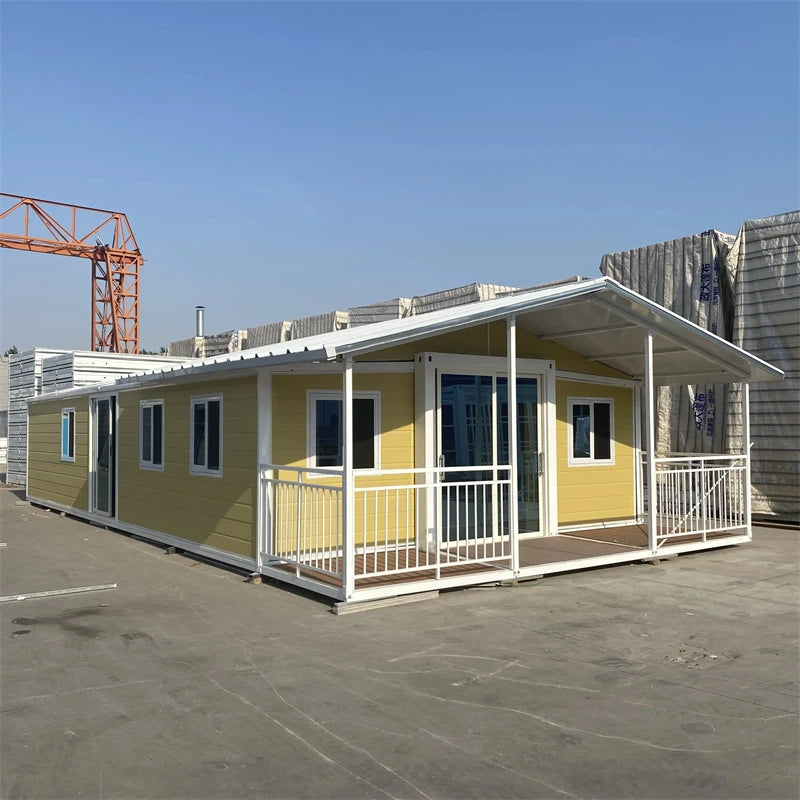 Prefab Folding Room Container House 2 4 Bedroom Modern Tiny House 20ft 40ft Expandable Mobile Office For Outdoor Hotels Villas