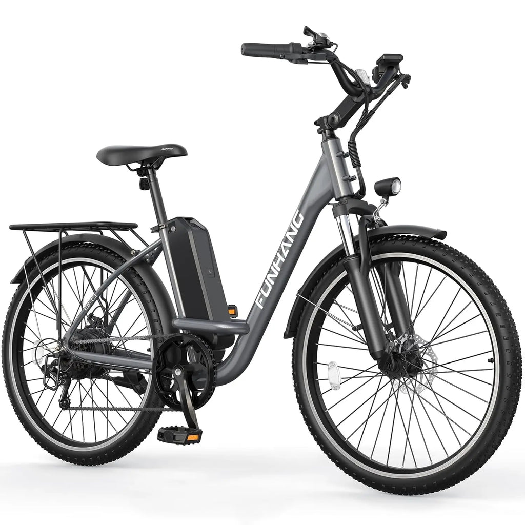 Electric Bike for Adults, 26" City Cruiser Ebike with 1000W Peak Motor, 21.7MPH 50 Miles Commuter Adult Electric, Customized