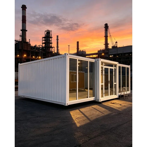 40ft Expandable Container House Modular Container House with Customized Color Tiny Homes 2 Bed Room Ready to Ship