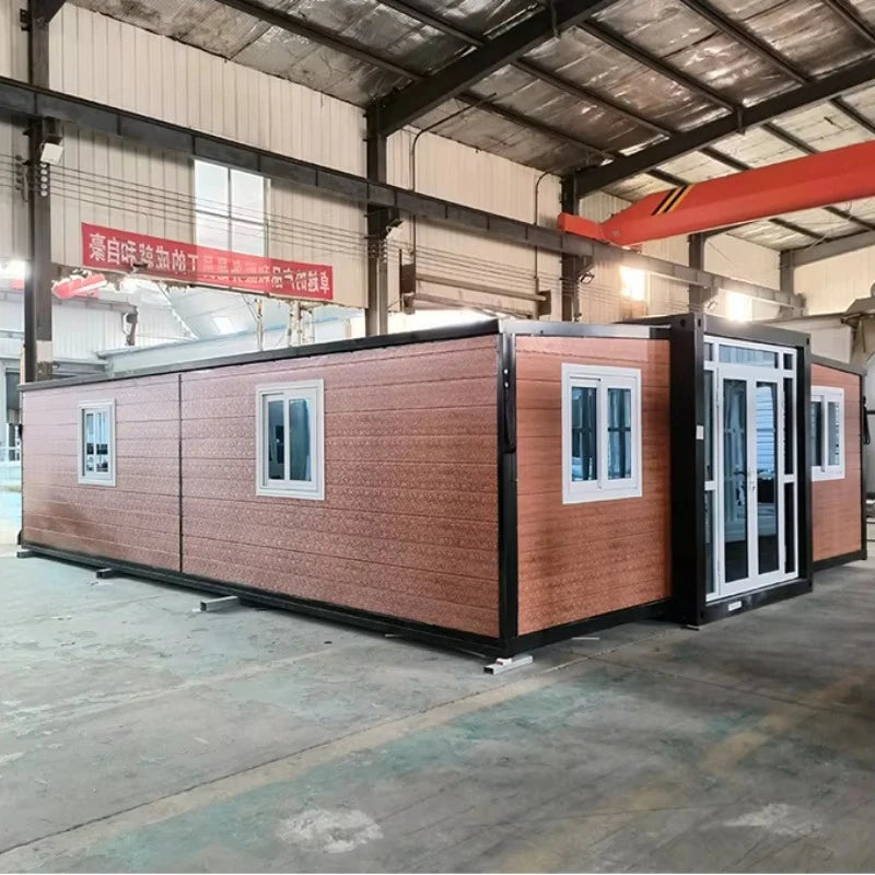 Prefab Folding Room Container House 2 4 Bedroom Modern Tiny House 20ft 40ft Expandable Mobile Office For Outdoor Hotels Villas