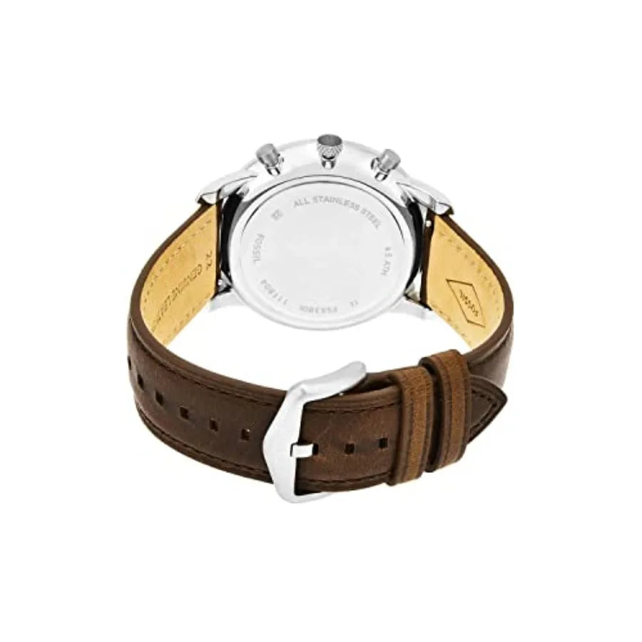 Fossil Men's Watch, Neutra Quartz Stainless Steel Chrograph Watch for Men